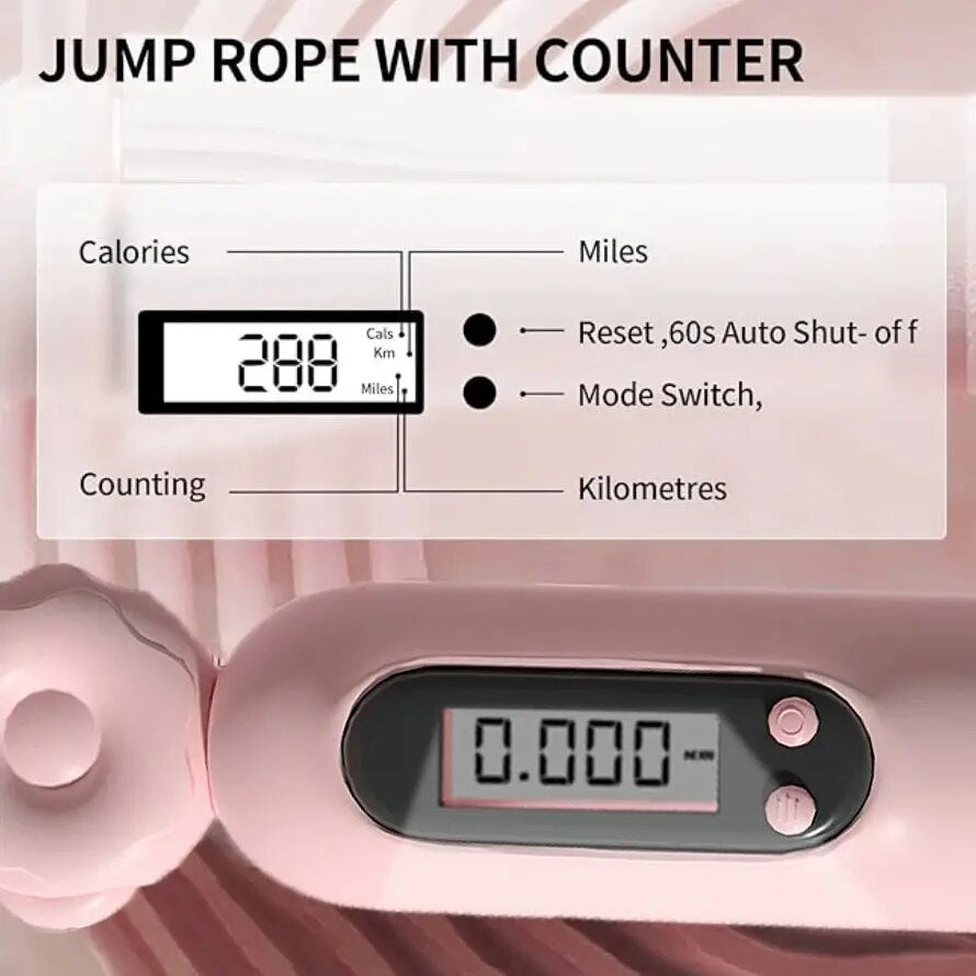 Adjustable Jump Rope: Smart For Fitness