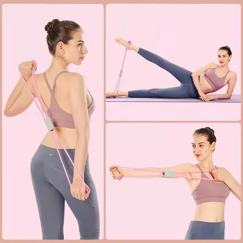 Figure 8 Resistance Yoga Band