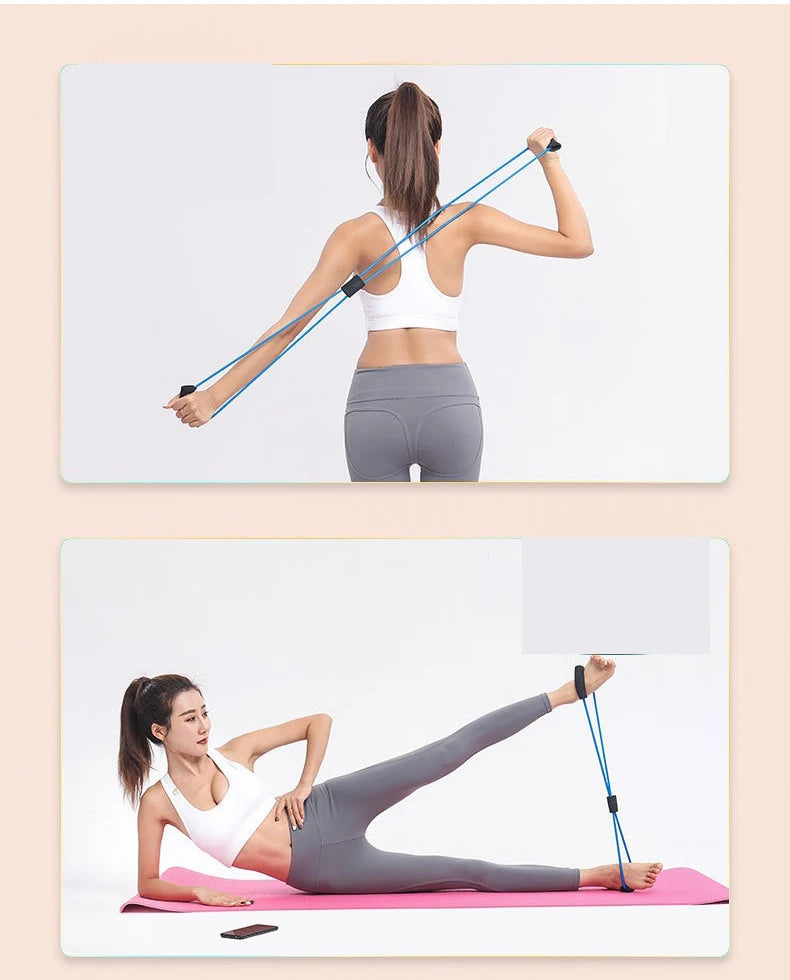 Figure 8 Resistance Yoga Band