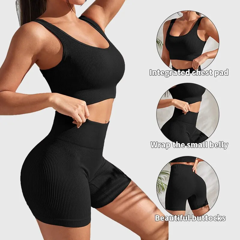 Seamless Gym Set: 2 Piece