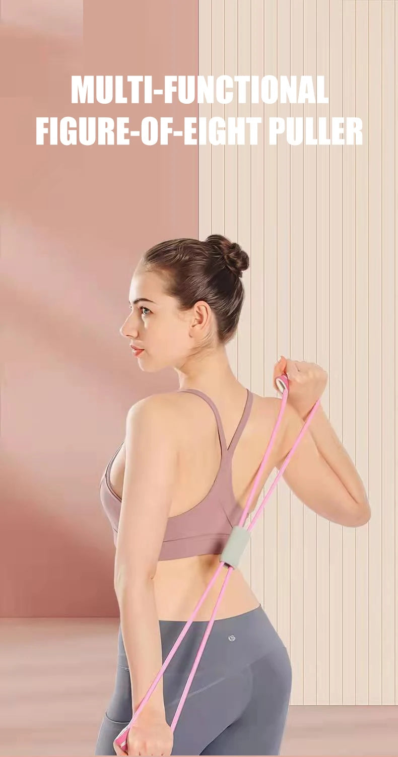 Figure 8 Resistance Yoga Band