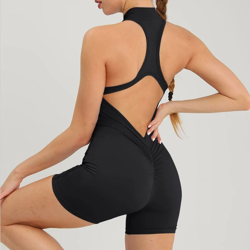 Active-wear Jumpsuit (Zip up)