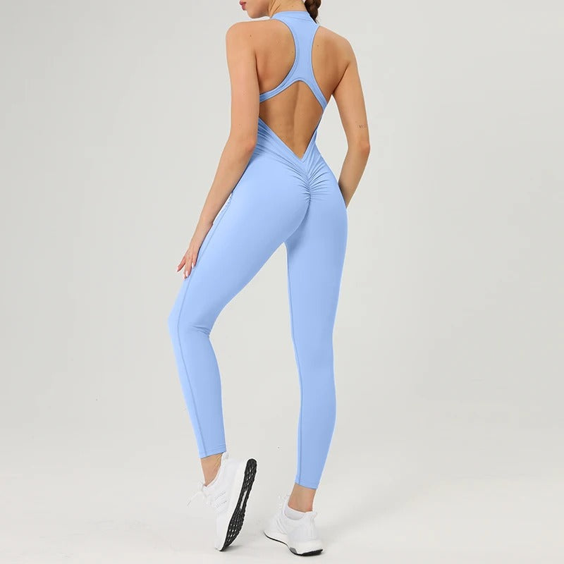 Active-wear Jumpsuit (Zip up)